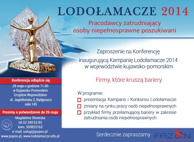 POPON Lodołamacze konferencja Bydgoszcz