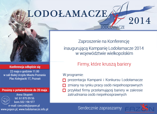 POPON Lodołamacze konferencja Poznań